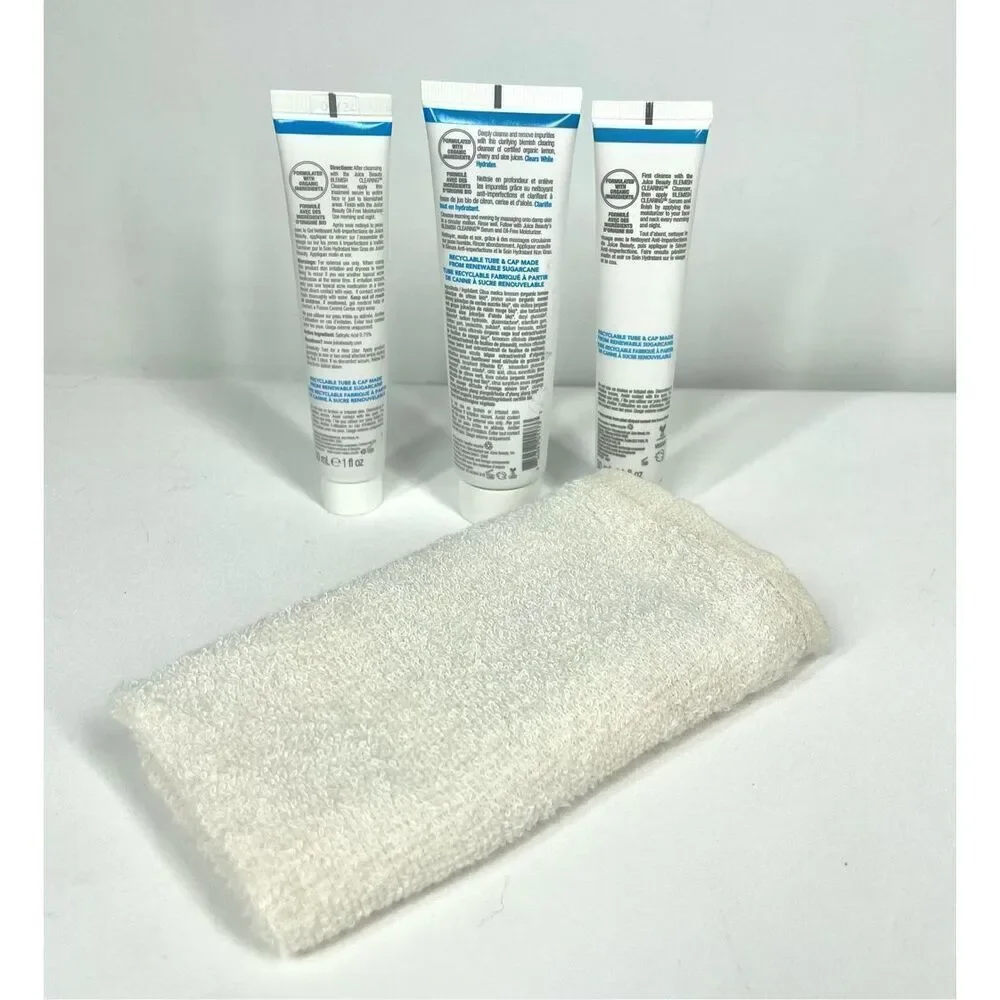 Juice Beauty 4pc Blemish Clearing Best Seller Oil Control Kit ~ Sealed